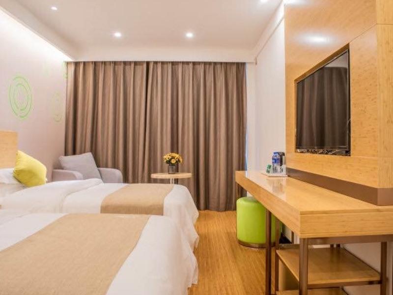 Greentree Inn Lanzhou Yuzhong County Business Hotel Dış mekan fotoğraf